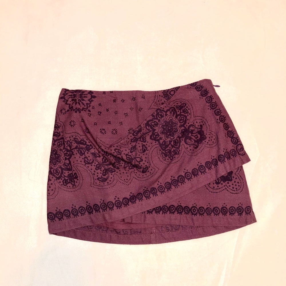 Free People wrap skirt